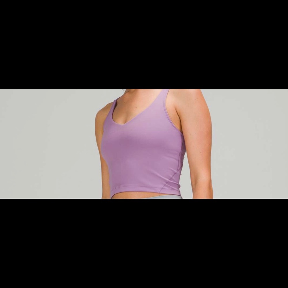wisteria purple align tank
